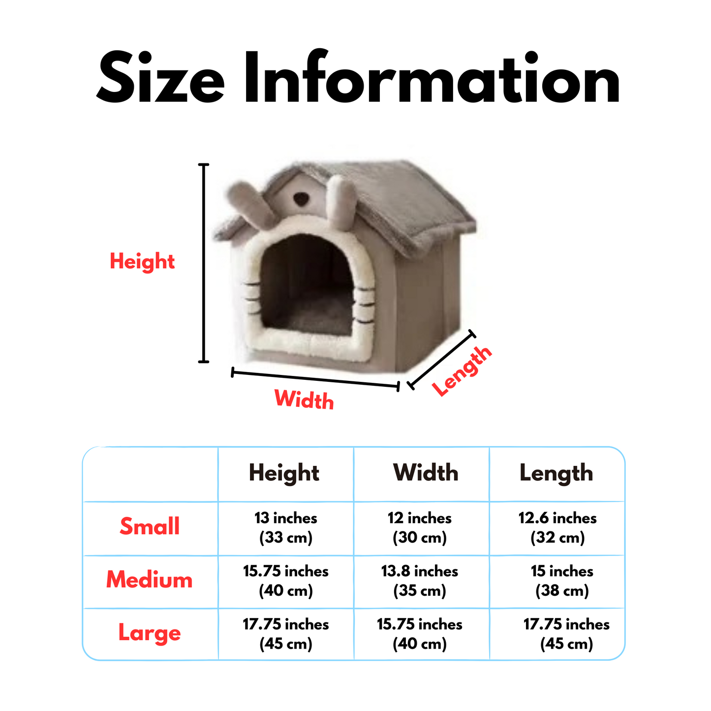 Luxury Cozy Cabin for Small & Medium Dogs