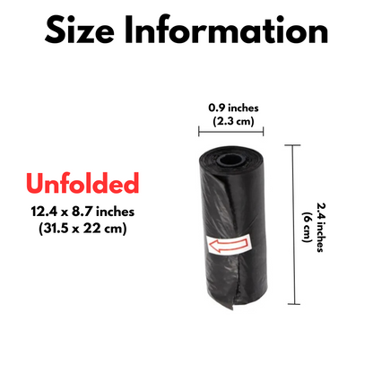 Dog Poop Bags (10 Rolls) – Portable and Tear-Resistant