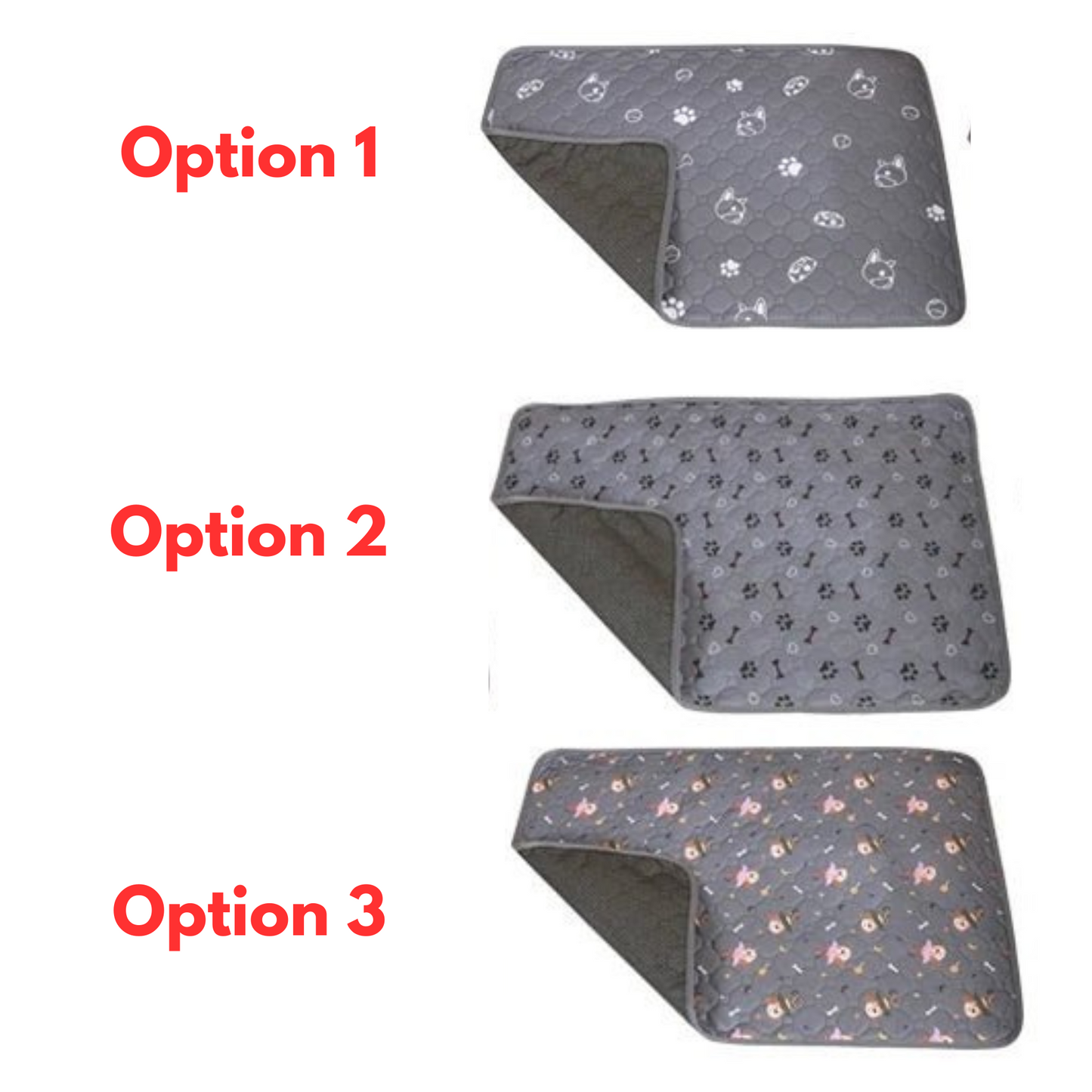 Reusable Dog Pee Pads - Washable, Waterproof Training Mat