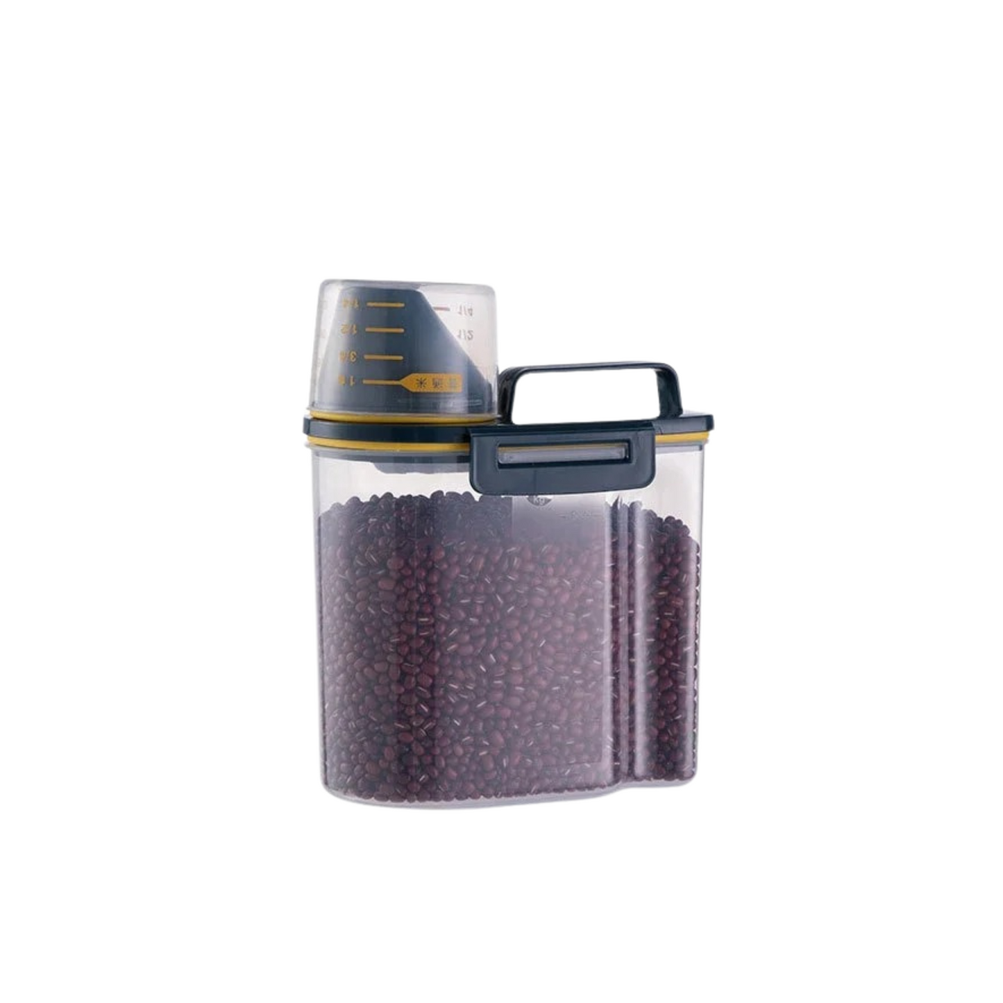 Moisture-Proof Pet Food Storage Container with Measuring Cup