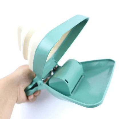 Travel Pooper Scooper with Waste Bag Holder – Compact & Foldable