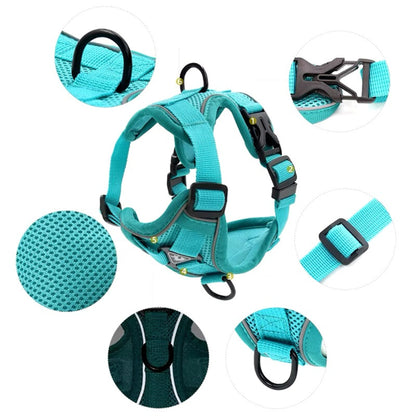 Adjustable Dog Harness & Leash Set for Small and Medium Dogs