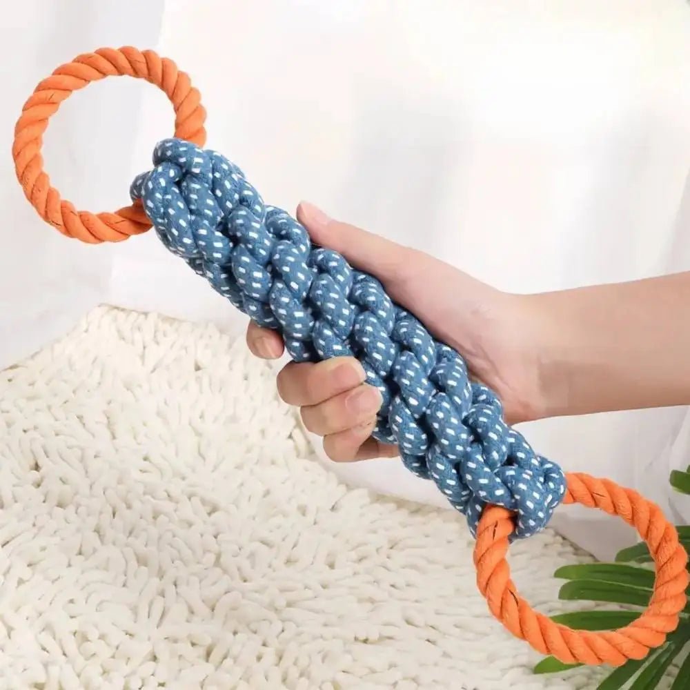 Tough Tug Rope Toy – Interactive Chew Toy for Active Dogs