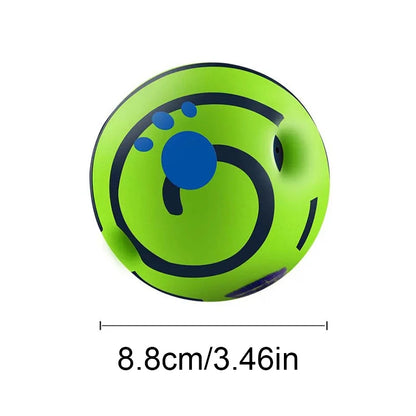 Wobble and Wag Sound Ball – Interactive Chew Toy for Dogs