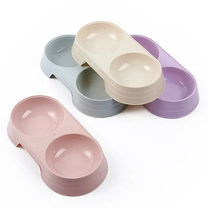 Double Pet Bowl – Dual Dog Feeder