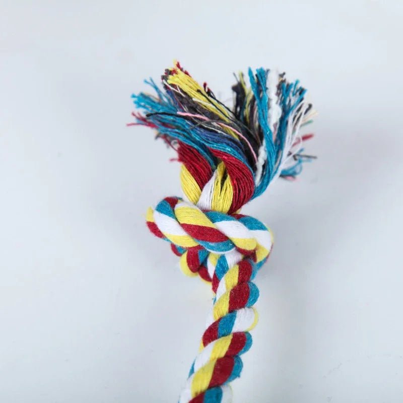 Braided Cotton Chew Rope Toy - For Small and Medium Size Dogs