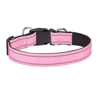 Breathable Reflective Pet Collar- Adjustable Fit