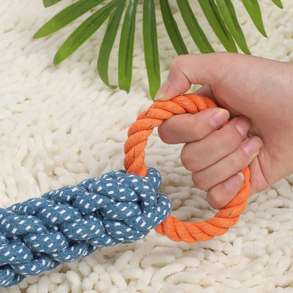 Tough Tug Rope Toy – Interactive Chew Toy for Active Dogs