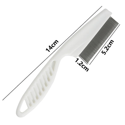 Comfort Grip Flea Comb for All Dogs – Stainless Steel Design