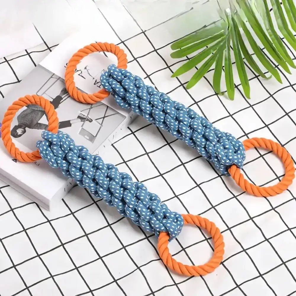 Tough Tug Rope Toy – Interactive Chew Toy for Active Dogs